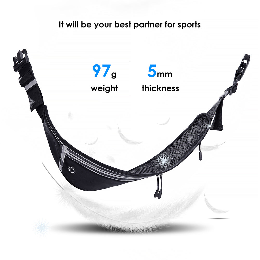 Ultralight Waterproof Fitness Waist Pack - Customizable Sports Bag