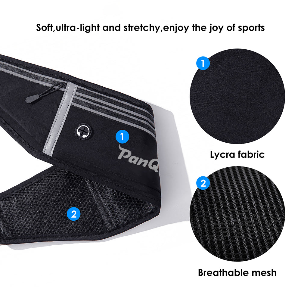 Ultralight Waterproof Fitness Waist Pack - Customizable Sports Bag