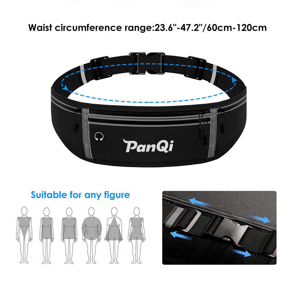 Ultralight Waterproof Fitness Waist Pack - Customizable Sports Bag