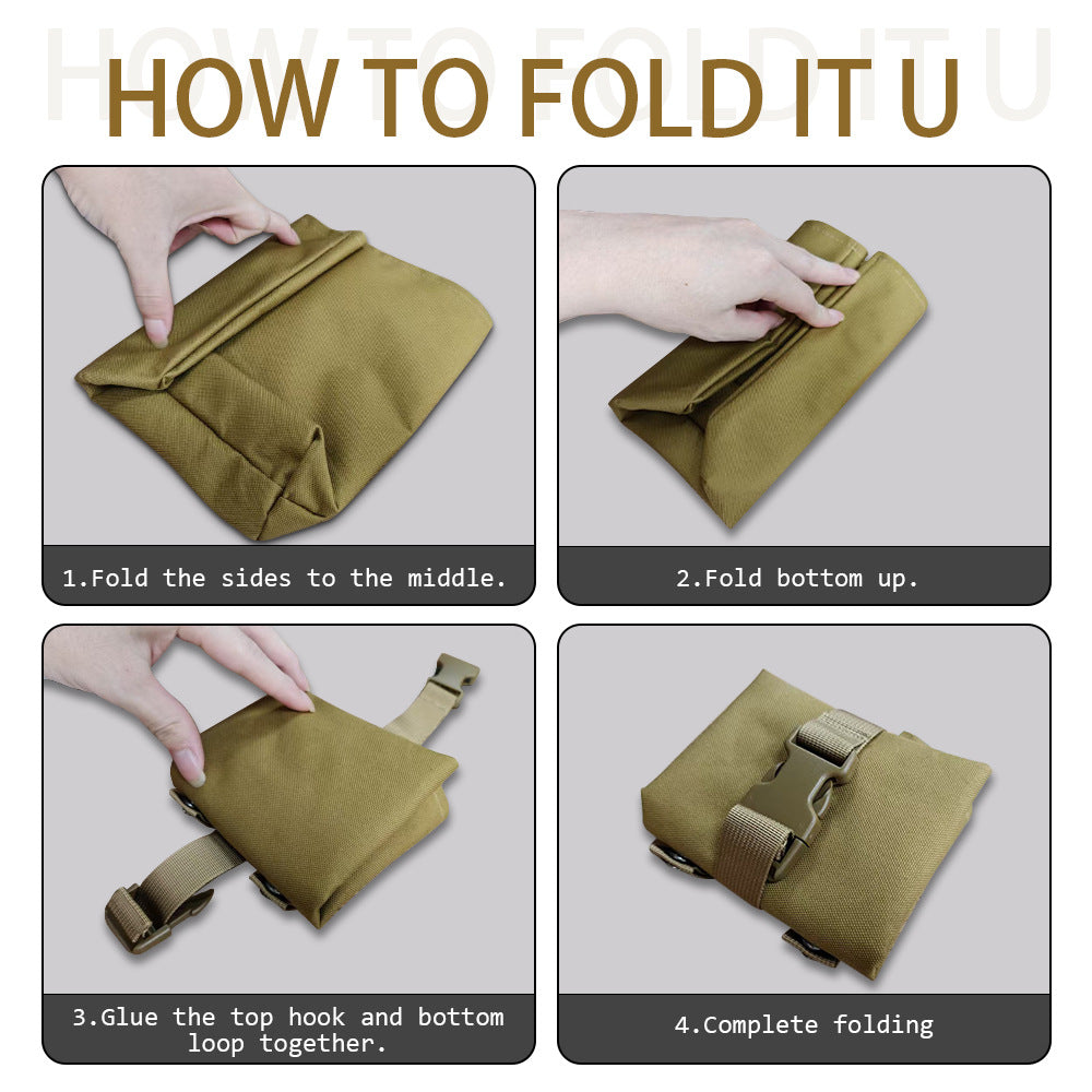 Tactical Gear Dump Pouch – 600D Heavy-Duty & Multi-Functional