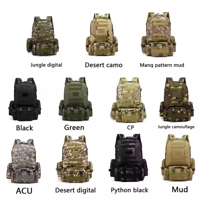 Ultimate Impermeable Tactical Backpack - Built for Extreme Outdoor Adventures