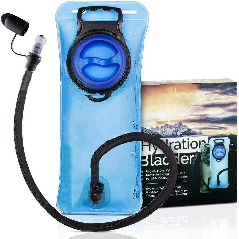 Personalized 1L Hydration Pack with Leak-Proof Valve - Unisex Sports Water Bladder for Adults