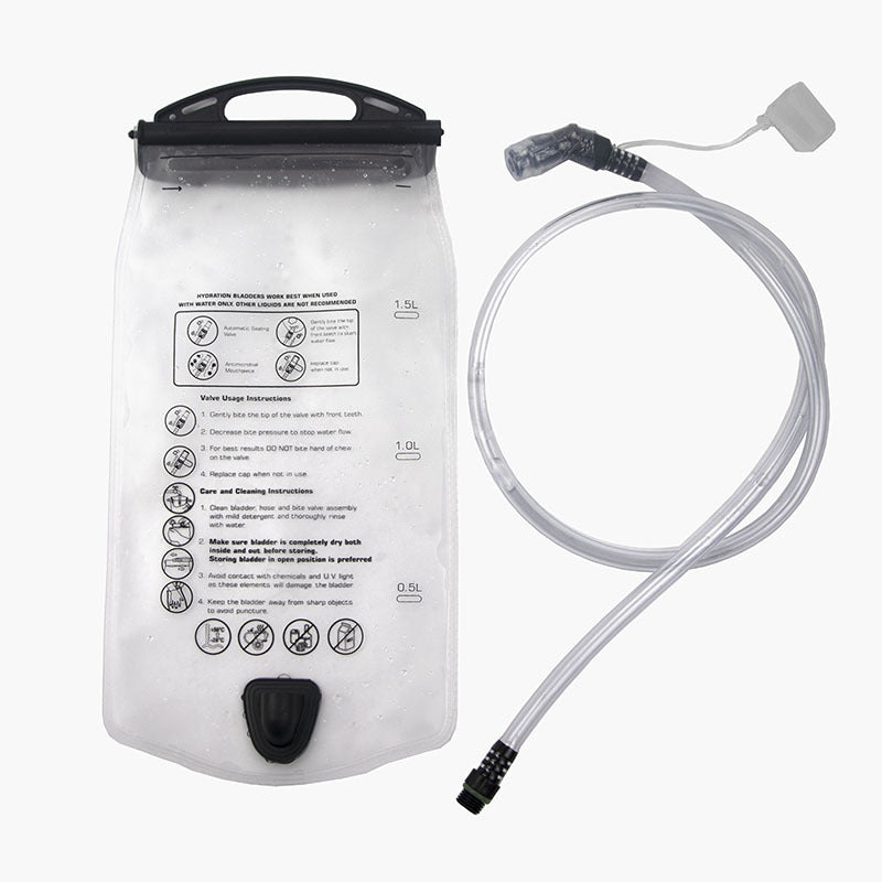 Personalized 1L Hydration Pack with Leak-Proof Valve - Unisex Sports Water Bladder for Adults