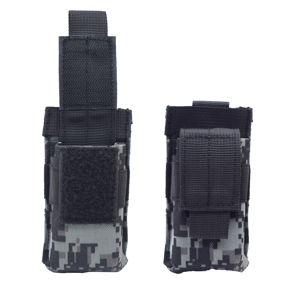 Tactical Outdoor Flashlight Pouch MOLLE-Compatible Admin Pouch