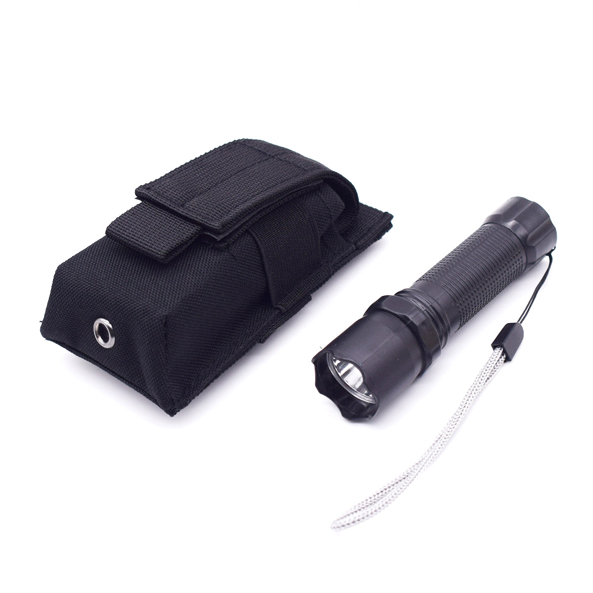 Tactical Outdoor Flashlight Pouch MOLLE-Compatible Admin Pouch