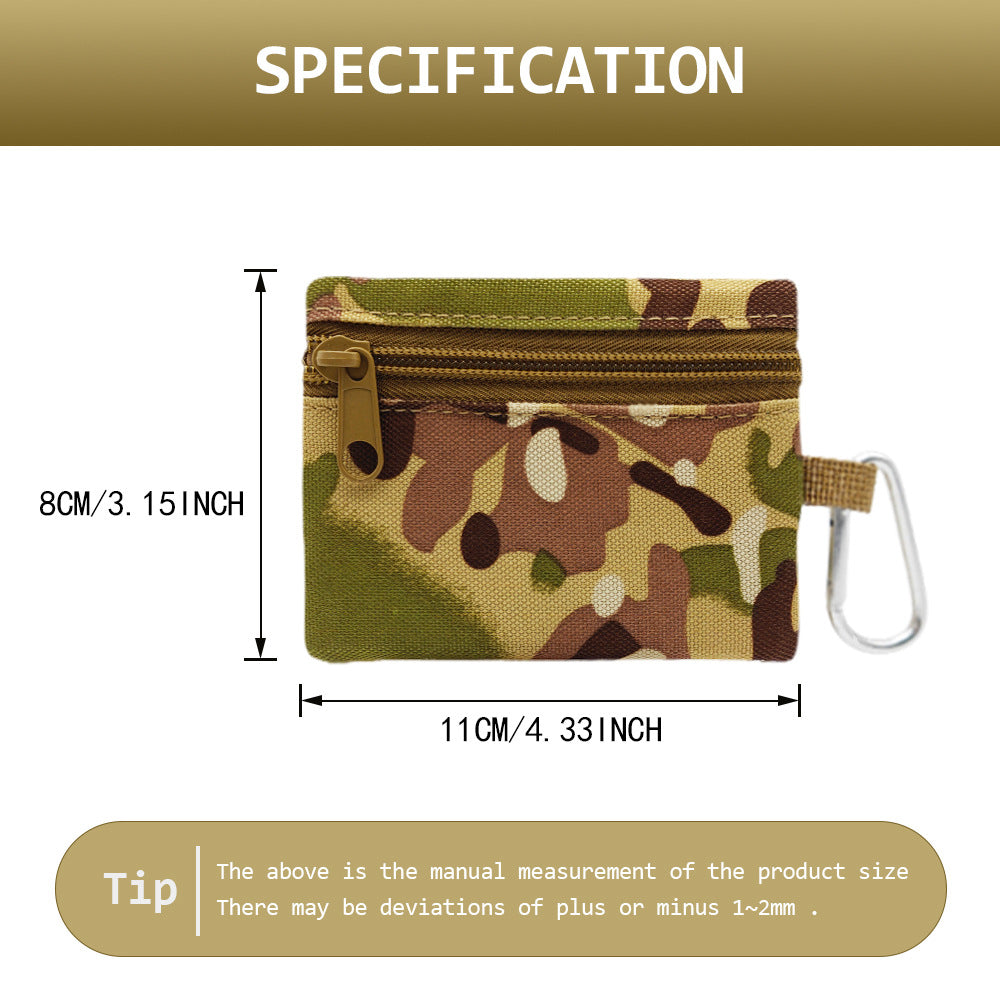 Tactical Organizer Pouch - 600D EDC Pouch for Outdoor Sports | Unisex Key & Tool Wallet