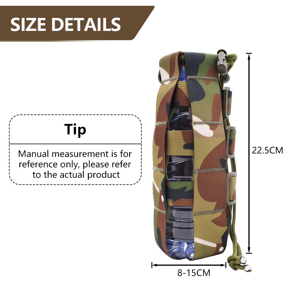 Ultra-Light & Expandable Tactical Water Bottle Pouch – Your Perfect Hydration Partner for Outdoor Adventures