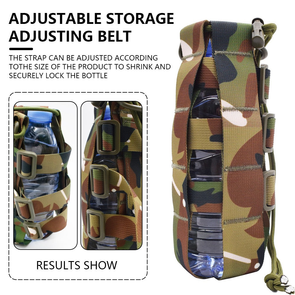 Ultra-Light & Expandable Tactical Water Bottle Pouch – Your Perfect Hydration Partner for Outdoor Adventures
