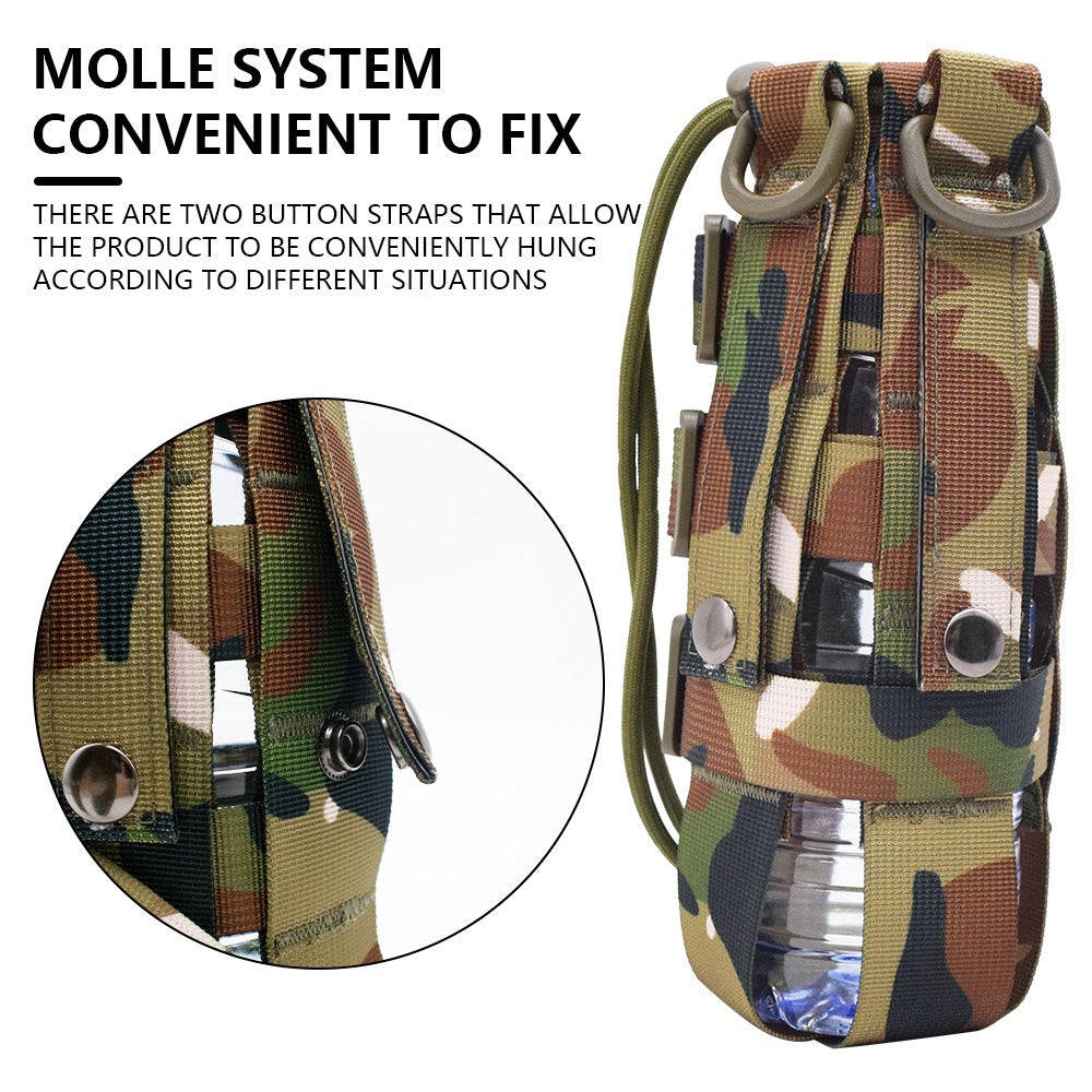 Ultra-Light & Expandable Tactical Water Bottle Pouch – Your Perfect Hydration Partner for Outdoor Adventures