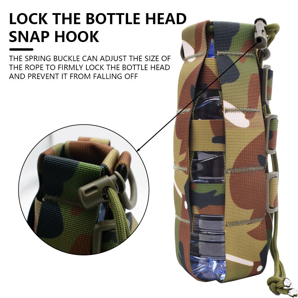 Ultra-Light & Expandable Tactical Water Bottle Pouch – Your Perfect Hydration Partner for Outdoor Adventures