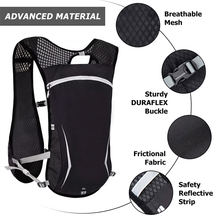 Adjustable Running Backpack-Hydration Vest