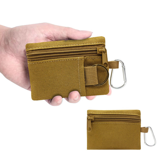 Tactical Organizer Pouch - 600D EDC Pouch for Outdoor Sports | Unisex Key & Tool Wallet